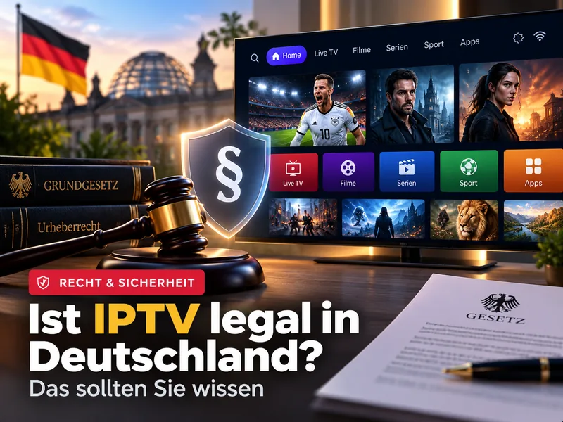 Ist IPTV legal in Deutschland? Rechtslage einfach erklärt
